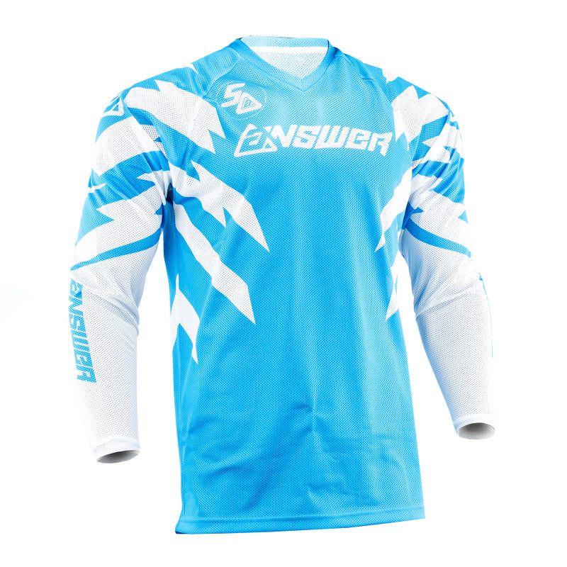 Answer 26 LE Syncron Rizz Vented Jersey Cyan/White/Black - Small Jerseys Answer