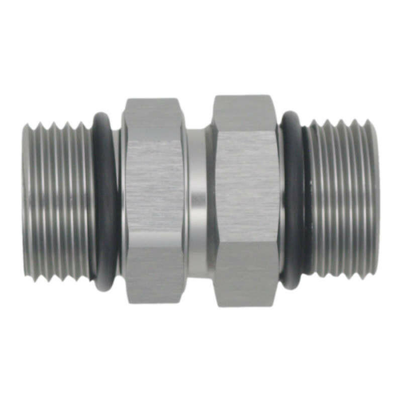 DeatschWerks 10AN ORB Male to 10AN ORB Male Swivel Adapter - Anodized DW Titanium Fittings DeatschWerks