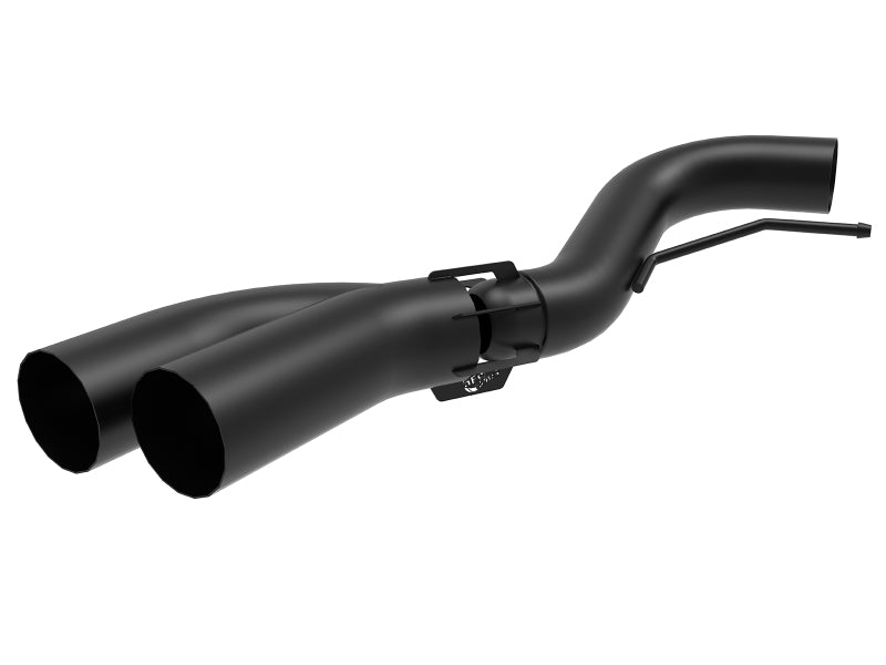 aFe Rebel DPF-Back 409 SS Exhaust System w/Dual Black Tips 18-19 Ford F-150 V6 3.0L (td) DPF Back aFe
