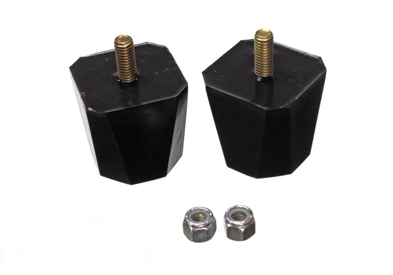 Energy Suspension Bump Stop 2in Tall 2in Square - Black Bushing Kits Energy Suspension