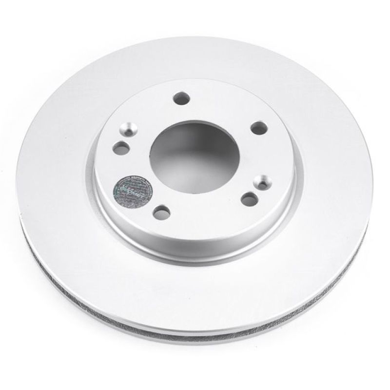 Power Stop 17-19 Hyundai Ioniq Front Evolution Geomet Coated Rotor Brake Rotors - OE - Cryo PowerStop