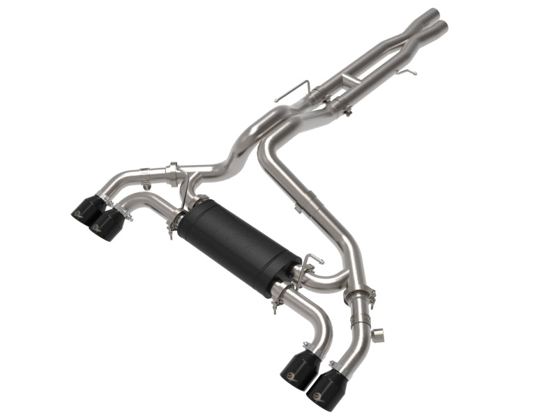 aFe Vulcan Series 2.5in 304SS Cat-Back Exhaust 2021+ Jeep Wrangler 392 6.4L w/ Black Tips Catback aFe
