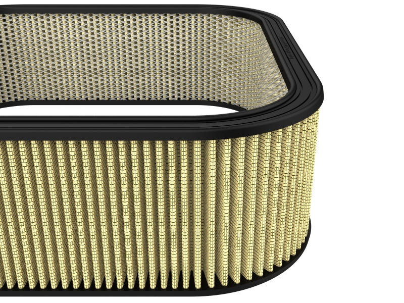 aFe Magnum FLOW Custom Air Filter 20.6 IN L x 20.6 IN W x 6.50 IN H w/ Expanded Metal Air Filters - Universal Fit aFe