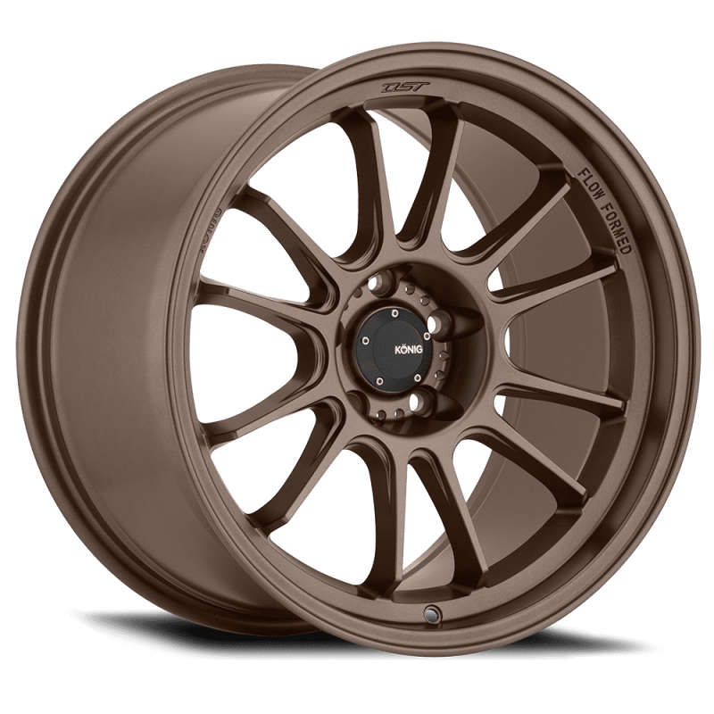 Konig Hypergram 17X10 4X100 ET43 Race Bronze Flow Formed Wheels - Cast Konig