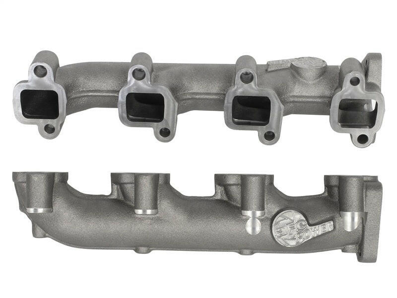 aFe Power BladeRunner Ported Ductile Iron Exhaust Manifold 01-16 GM Diesel Trucks V8-6.6L (td) Headers & Manifolds aFe