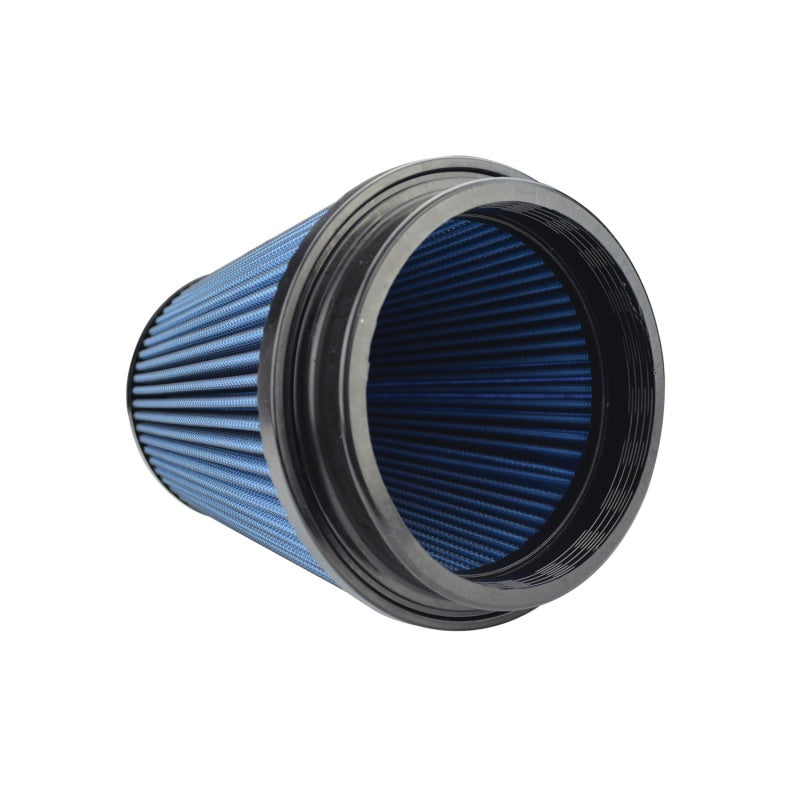 Injen NanoWeb Dry Air Filter 5.00in Inlet w/ShurLok 6.50in Base/ 5.00in Top w/ Barb Fitting Air Filters - Drop In Injen