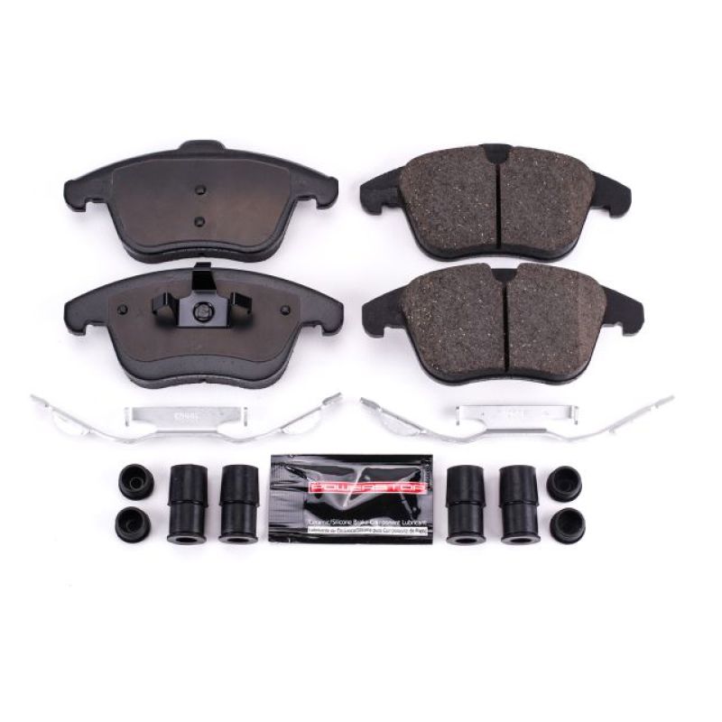 Power Stop 08-12 Land Rover LR2 Front Z23 Evolution Sport Brake Pads w/Hardware Brake Pads - Performance PowerStop