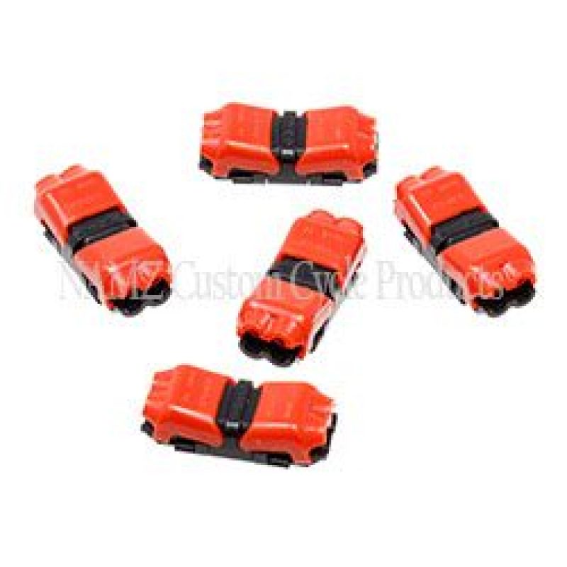 NAMZ Lightning Splice Kit H-Connection 18-22g 2-Wire to 2-Wire (5 Pack) Wiring Connectors NAMZ