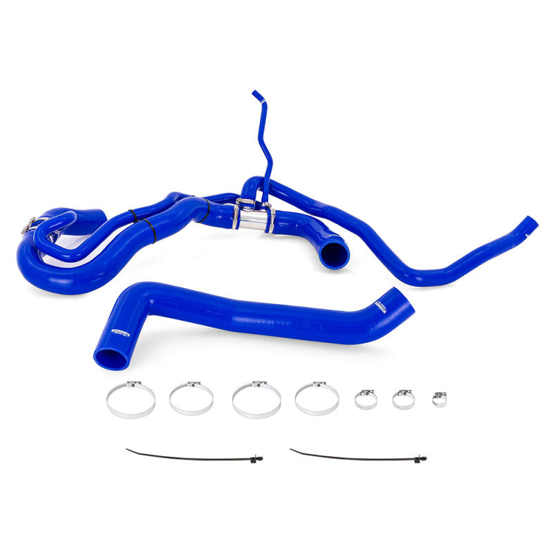 Mishimoto 17-19 Chevrolet Duramax 6.6L L5P Blue Silicone Radiator Hose Kit Hoses Mishimoto
