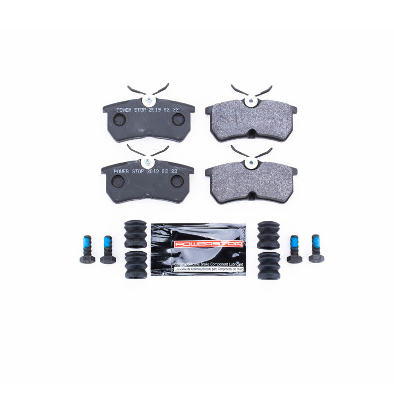 Power Stop 14-19 Ford Fiesta Rear Track Day SPEC Brake Pads Brake Pads - Racing PowerStop