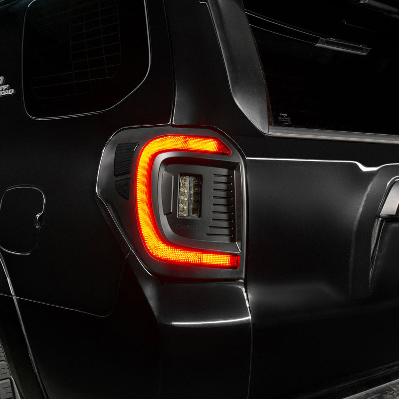 Oracle 14-23 Toyota 4Runner Black Series Lensless Flush Style LED Tail Lights - Tinted Tail Lights ORACLE Lighting