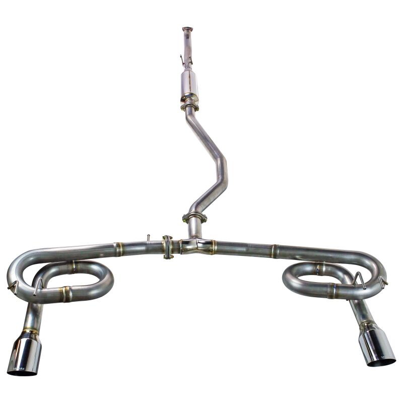 Remark 2022+ Honda Civic Sport Sedan (FE2) Catback Exhaust - Dual Stainless Steel Tips Catback Remark