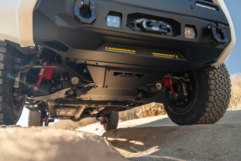 DV8 24-25 Toyota Tacoma & Land Cruiser Rear Belly Skid Plate Skid Plates DV8 Offroad