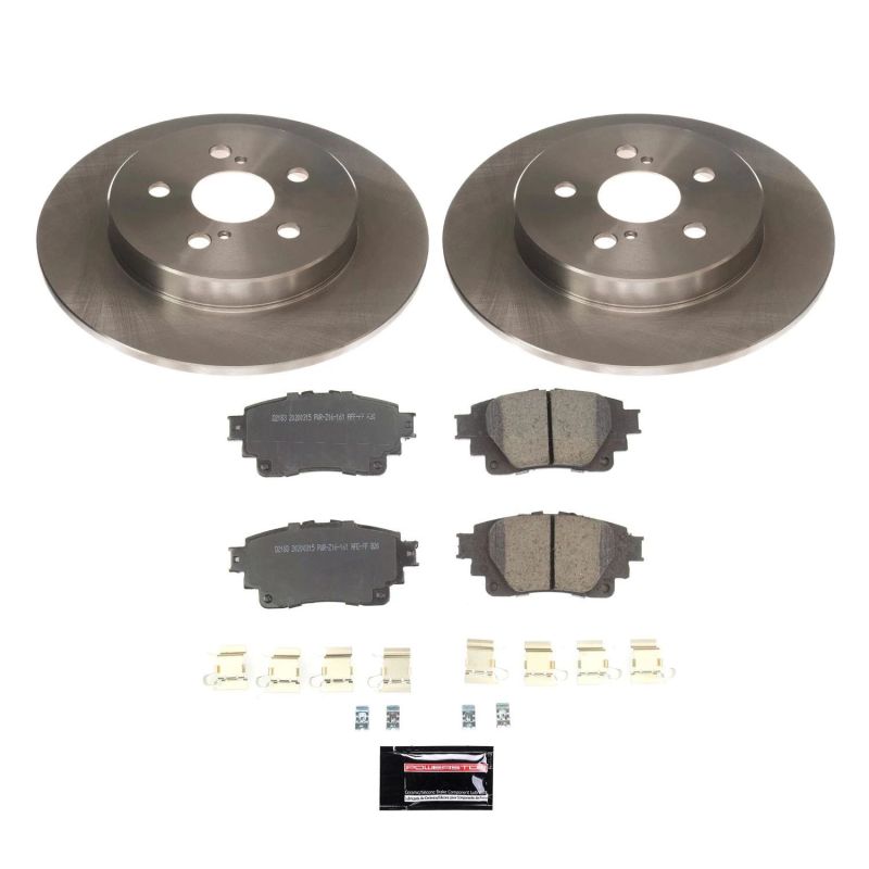 Power Stop 2019 Toyota Corolla Rear Autospecialty Brake Kit Brake Kits - OE PowerStop