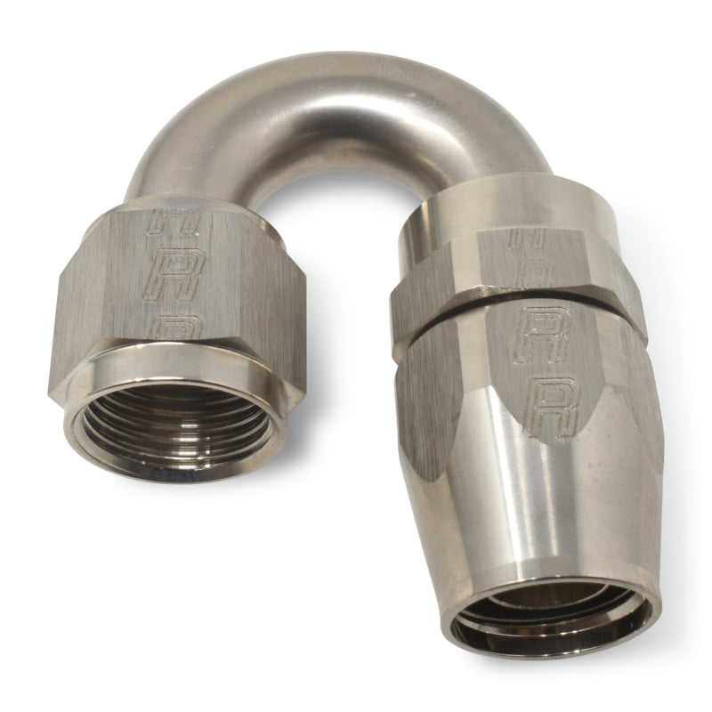 Russell Performance -6 AN Endura 180 Degree Full Flow Swivel Hose End (With 9/16in Radius) Fittings Russell