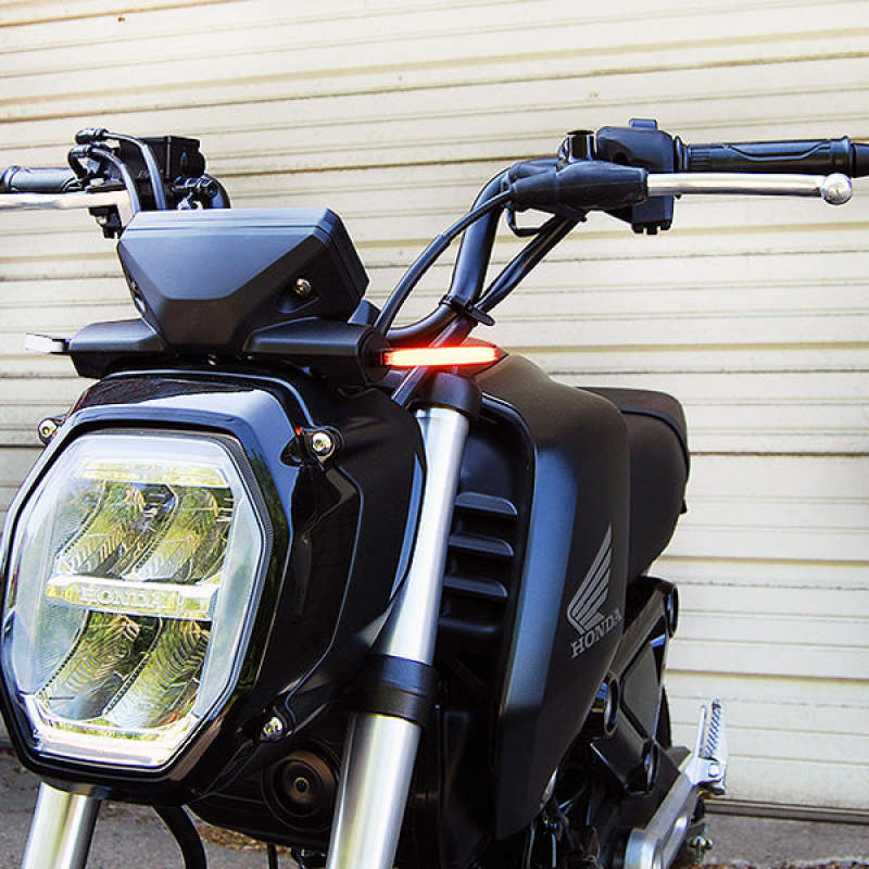 New Rage Cycles 21+ Honda Grom Front Turn Signals Lights Corner New Rage Cycles
