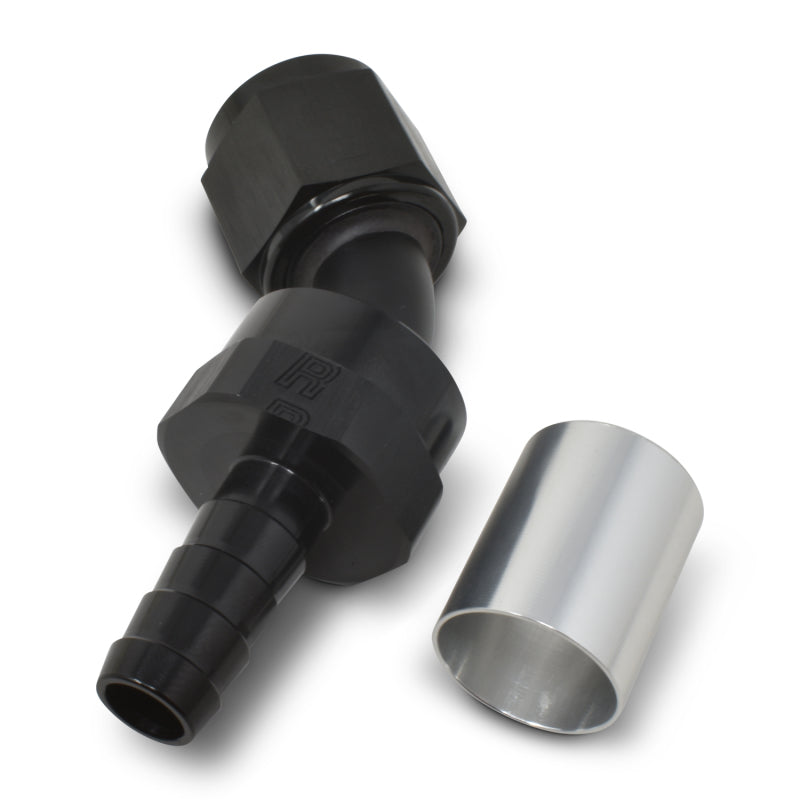 Russell Performance -10 AN Proclassic Crimp 45 Degree End (O.D. 0.825) Fittings Russell