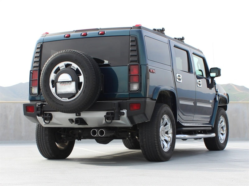 aFe Power MACHForce XP Exhaust System Cat-Back 409 Stainless Steel 07-08 Hummer H2 V8 6.0L/6.2L Catback aFe
