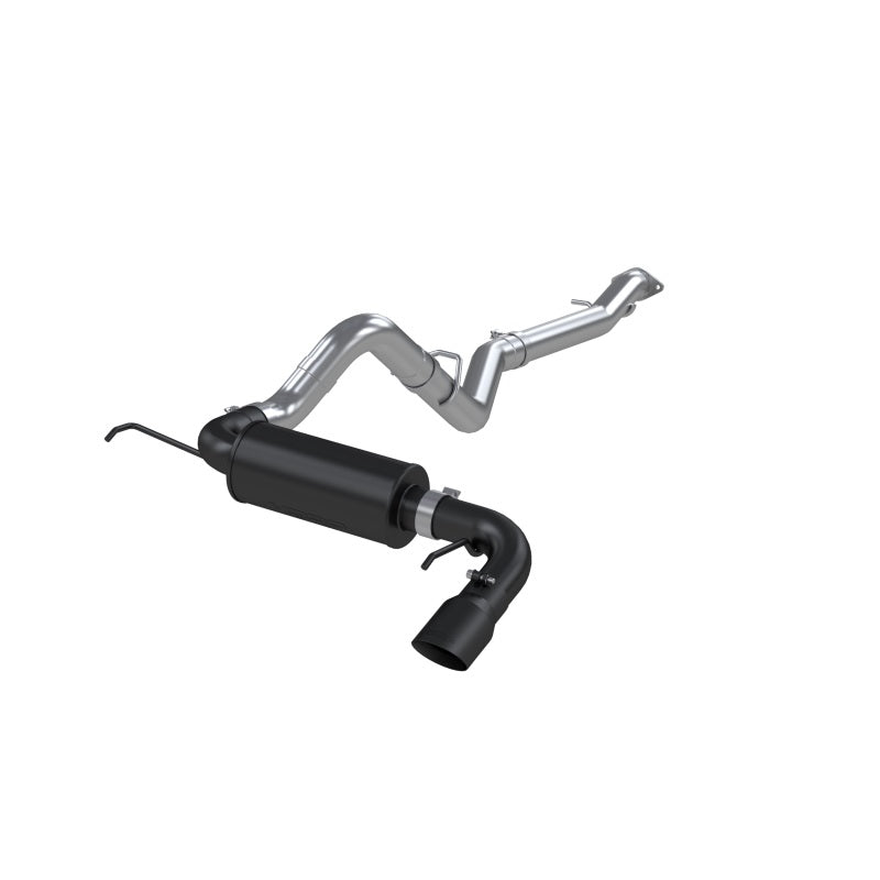 MBRP 2021+ Ford Bronco 2.3L/2.7L EcoBoost 3in Black Aluminized Catback Exhaust Catback MBRP