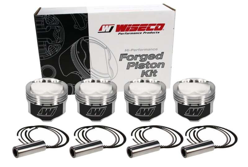 Wiseco Peugeot XU9J4 83.50 mm Bore 37.00 mm CH -1.00 CC Piston Set Piston Sets - Forged - 4cyl Wiseco
