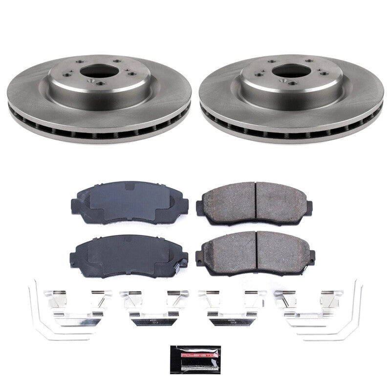 Power Stop 21-25 Acura TLX Front Autospecialty Brake Kit Brake Kits - OE PowerStop