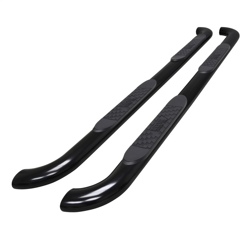 Westin 2020 Jeep Gladiator Platinum 4 Oval Nerf Step Bars - Black Nerf Bars Westin