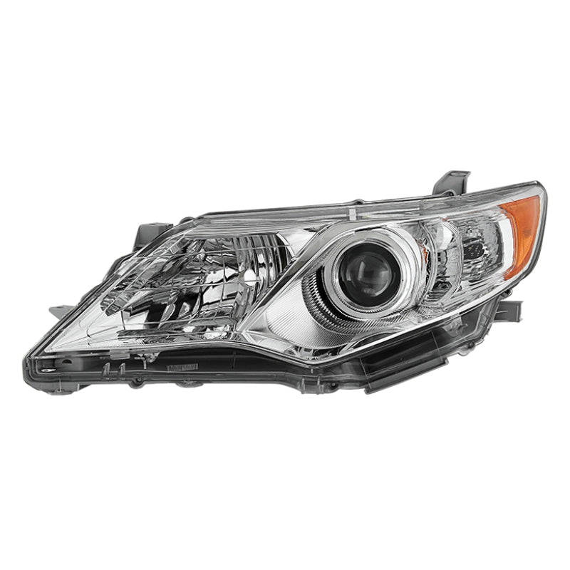 xTune Toyota Camry LE XLE Hybrid Models 2012-2014 Driver Side Headlight -OEM Left HD-JH-TCAM12-OE-L Headlights SPYDER