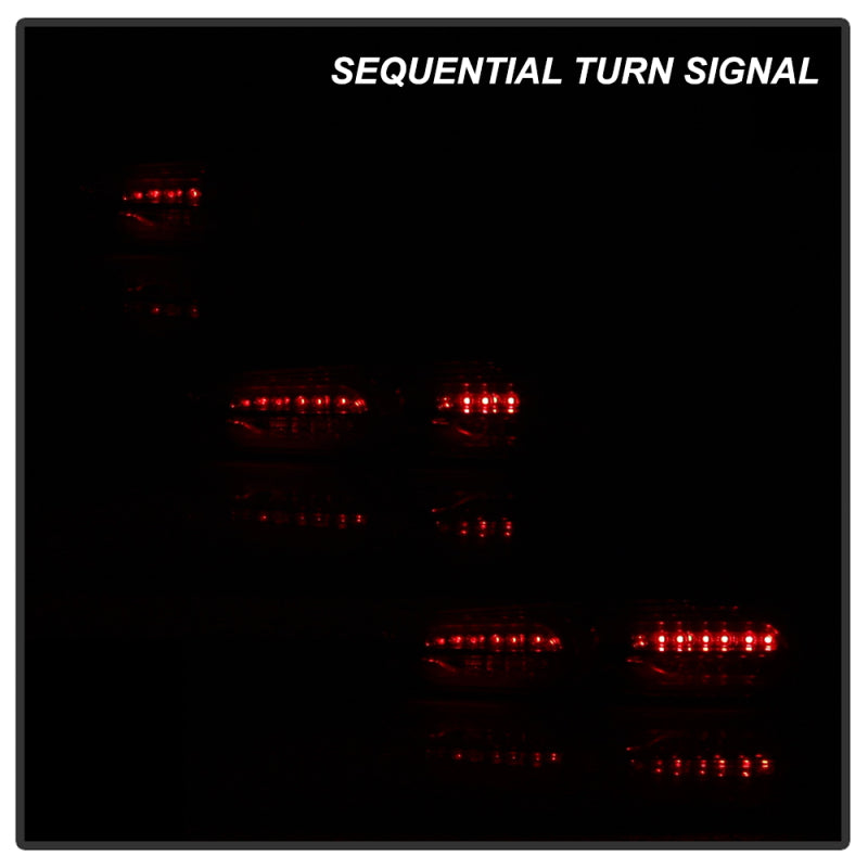 Spyder Chevy Camaro 16-18 (Do Not Fit Halogen Model) LED Tail Lights Chrome ALT-YD-CCAM16LED-SEQ-C Tail Lights SPYDER