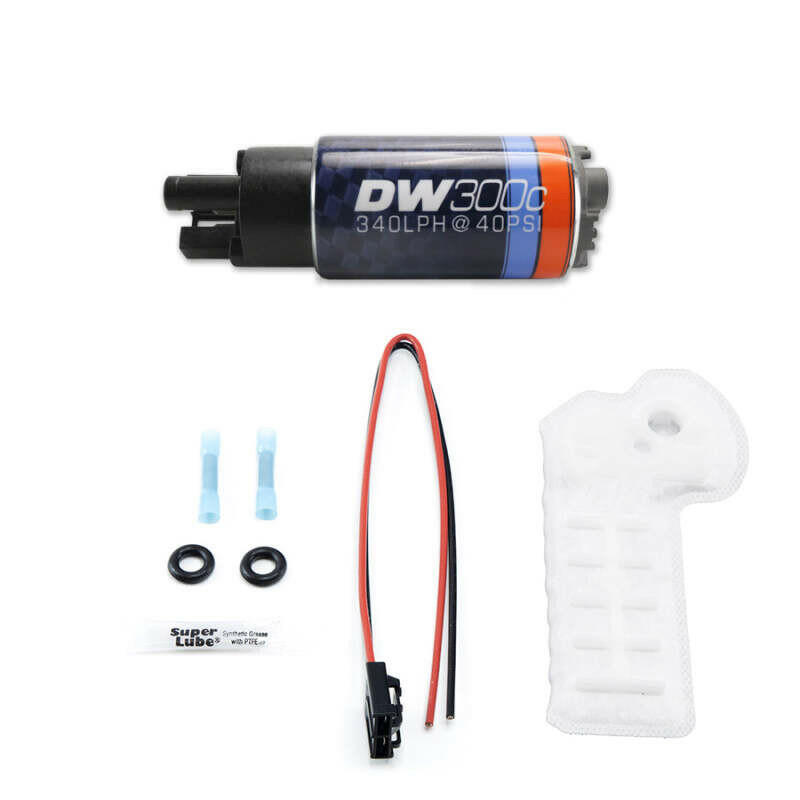 DeatschWerks 340lph DW300C Compact Fuel Pump 17-20 Honda Civic Type R (w/o Mounting Clips) Fuel Pumps DeatschWerks