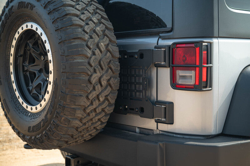 DV8 Offroad 2007-2018 Jeep Wrangler JK Tailgate Reinforcement Molle Panel Exterior Trim DV8 Offroad