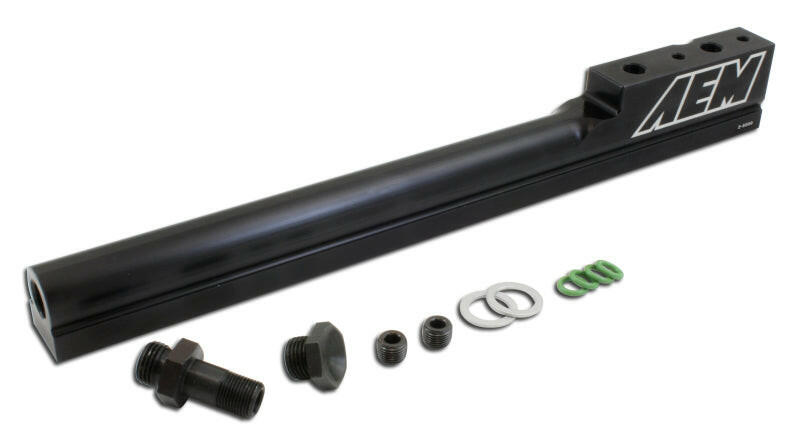 AEM 94-01 Integra Black Fuel Rail Fuel Rails AEM