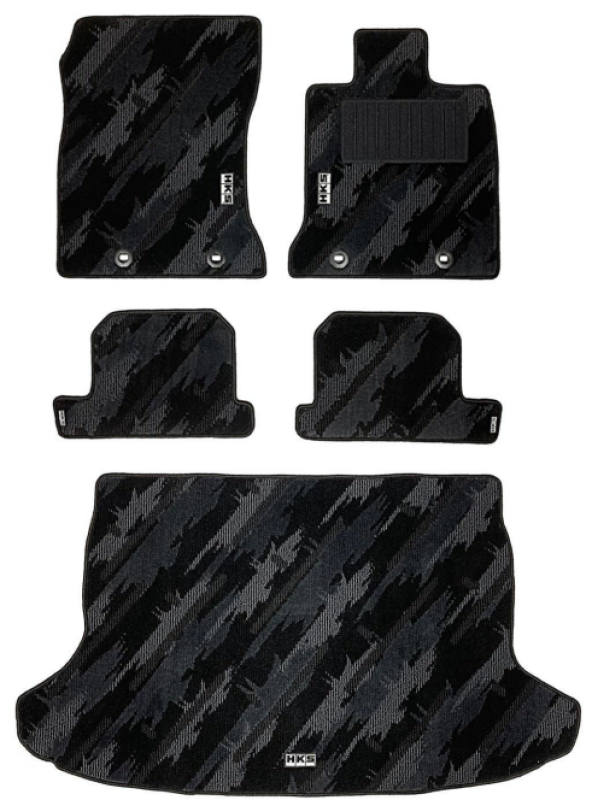 HKS FLOOR MATS ZN8/ZD8 FULL SET OCT LHD Floor Mats Carpeted HKS