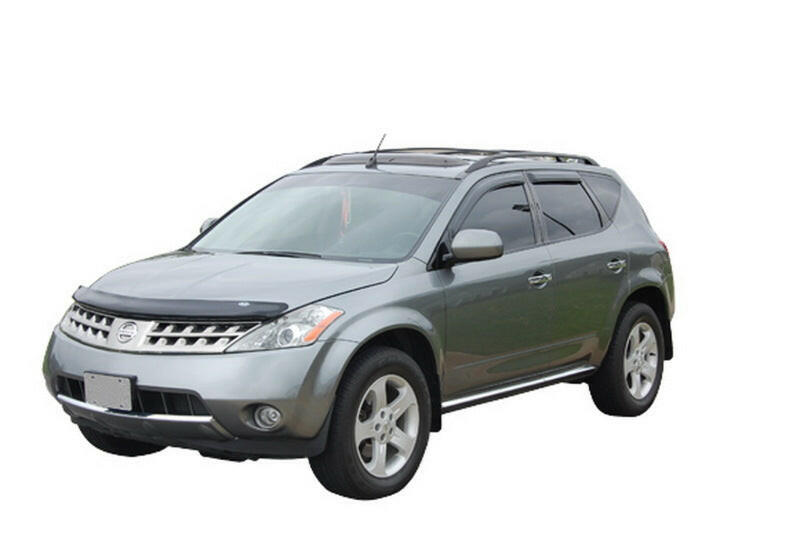 AVS 03-07 Nissan Murano Ventvisor Outside Mount Window Deflectors 4pc - Smoke Wind Deflectors AVS