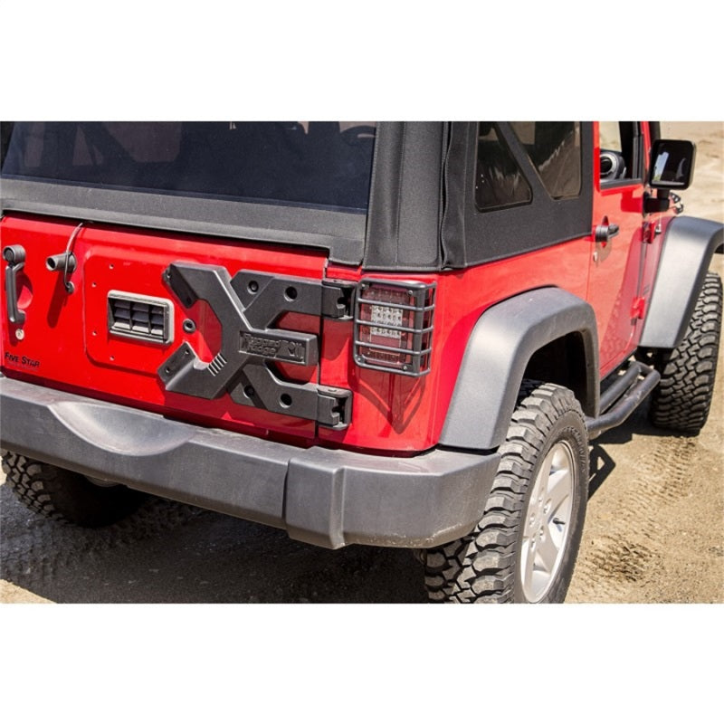 Rugged Ridge Spartacus HD Tire Carrier Hinge Casting 07-18 Jeep Wrangler JK Spare Tire Carriers Rugged Ridge