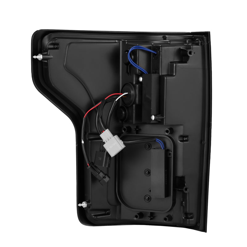 AlphaRex 15-20 Ford F150 Luxx-Series LED Tail Lights Alpha-Black Tail Lights AlphaRex