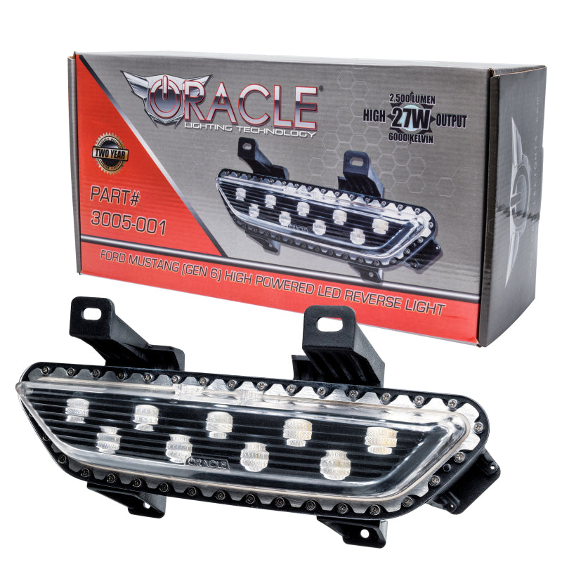 Oracle 15-17 Ford Mustang High Output LED Reverse Light - Clear Tail Lights ORACLE Lighting