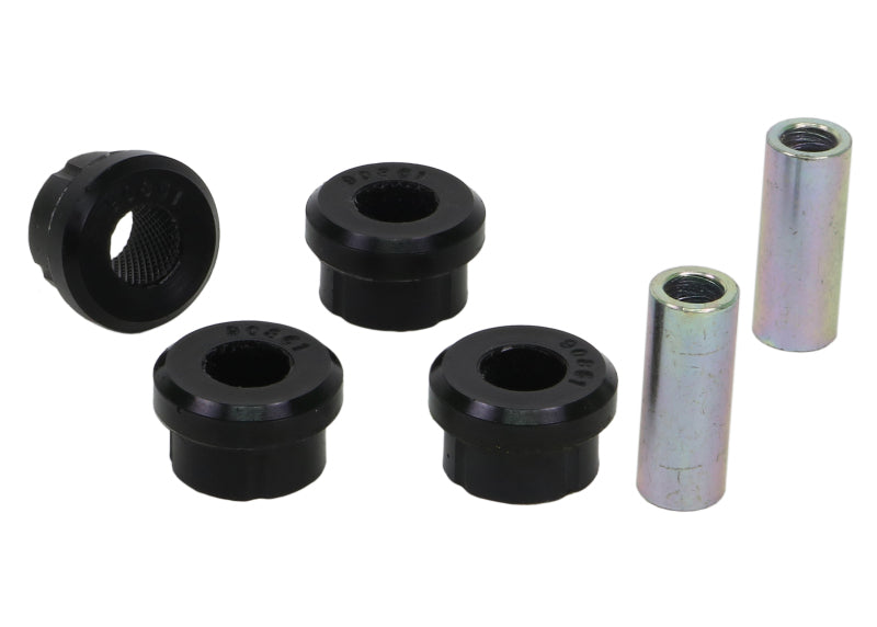 Whiteline 09-19 Nissan GT-R Rear Trailing Arm Front Bushing Kit Bushing Kits Whiteline