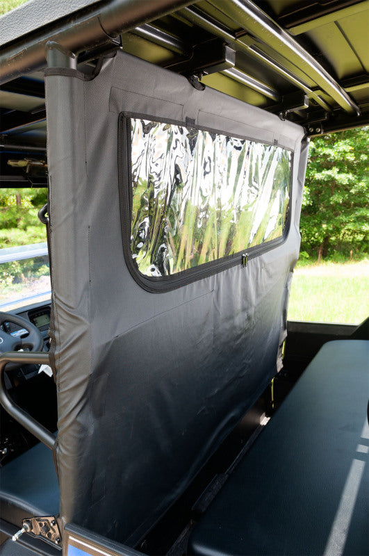Seizmik 15-18 Kawasaki Mule PRO-FX/FXT Rear Panel Windshields Seizmik