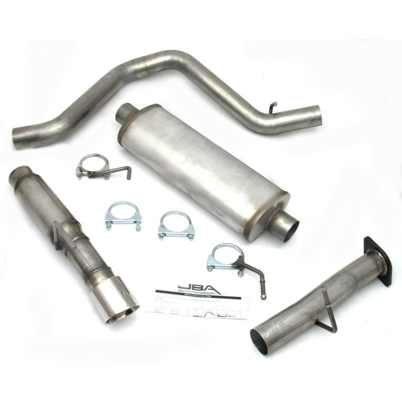 JBA 07-08 Chevrolet Trail Blazer SS 6.0L 409SS Single Rear Exit Cat-Back Exhaust Catback JBA