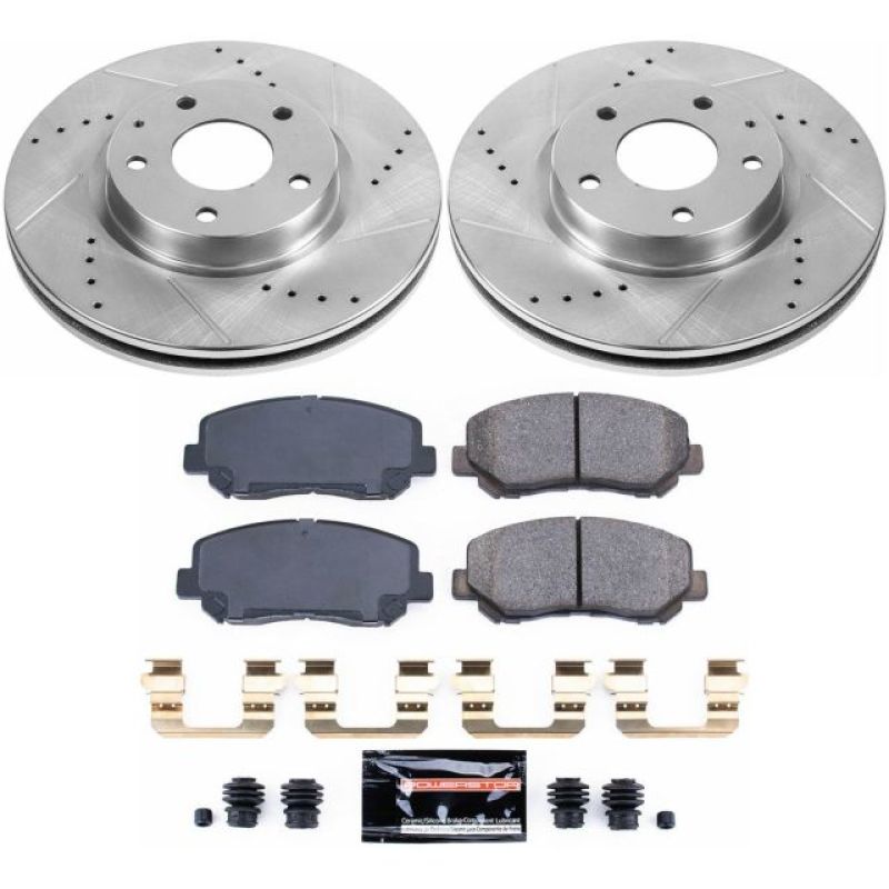 Power Stop 13-15 Mazda CX-5 Front Z23 Evolution Sport Brake Kit Brake Kits - Performance D&S PowerStop