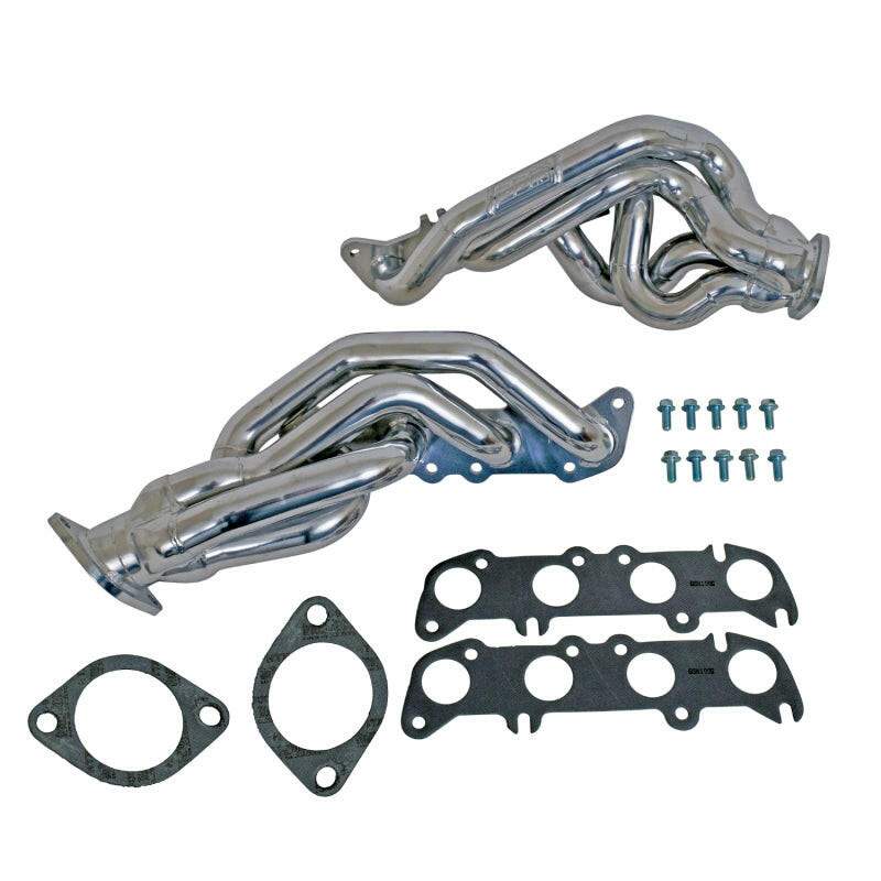 BBK 11-14 Mustang GT Shorty Tuned Length Exhaust Headers - 1-5/8 Silver Ceramic Headers & Manifolds BBK