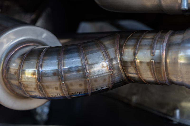 MBRP 20-24 Chevrolet Corvette C8 3in Active Cat Back Quad Split Rear Exit Exhaust w/ AFM Sims Catback MBRP