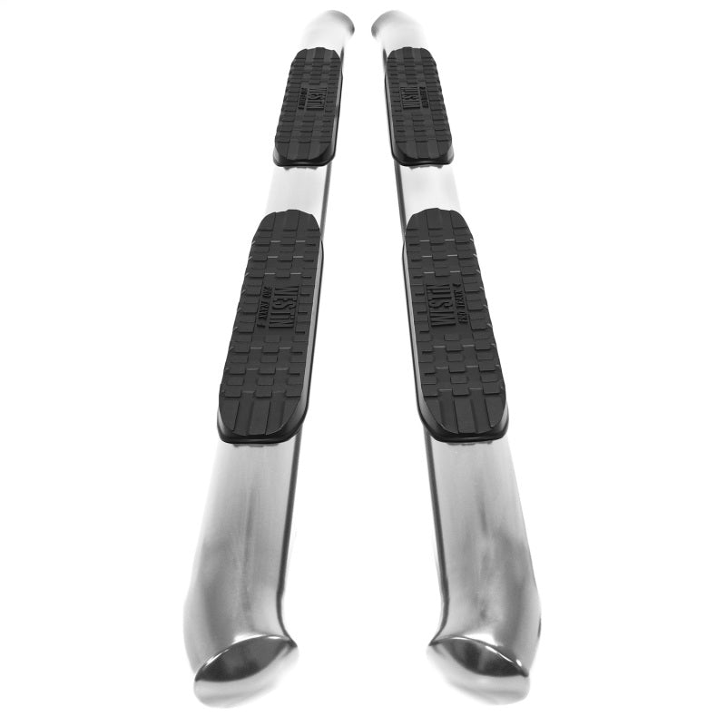 Westin 2022 Nissan Frontier Crew Cab PRO TRAXX 4 Oval Nerf Step Bars - SS Nerf Bars Westin