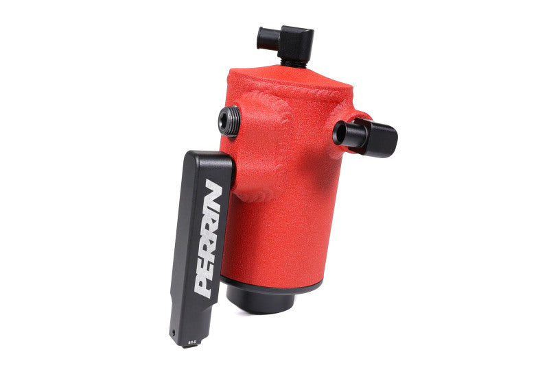 PERRIN 22-24 Subaru WRX Air Oil Separator - Red Oil Separators Perrin Performance