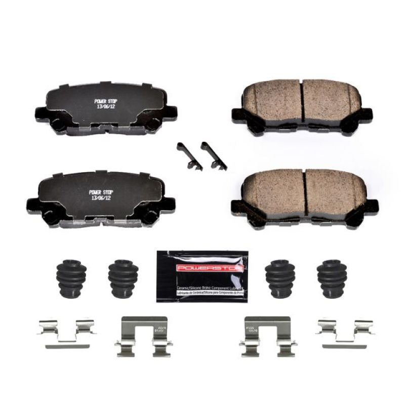 Power Stop 12-15 Honda Pilot Rear Z23 Evolution Sport Brake Pads w/Hardware Brake Pads - Performance PowerStop