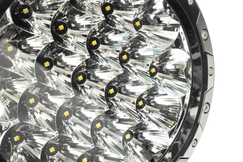 Rugged Ridge Universal 7in. Round LED Driving Light - Pair Light Bars & Cubes Rugged Ridge