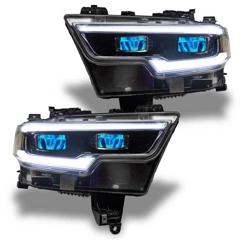 Oracle 19-21 RAM 1500 RGB Headlight Demon Eye Kit - LED Projector - w/o Controller Headlights ORACLE Lighting