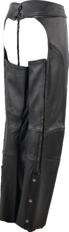Kuryakyn Leather By River Road Sierra Leather Chaps Black Womens - Small Pants Kuryakyn