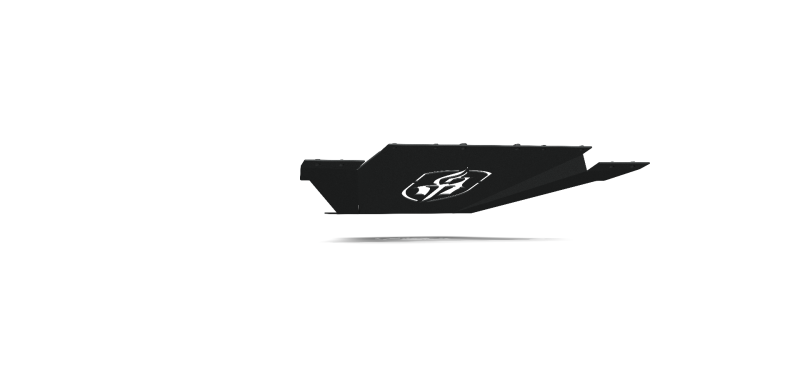 Road Armor 11-14 Chevy 2500 SPARTAN Front Bumper Bolt-On Skid Plate - Tex Blk Bumpers - Steel Road Armor