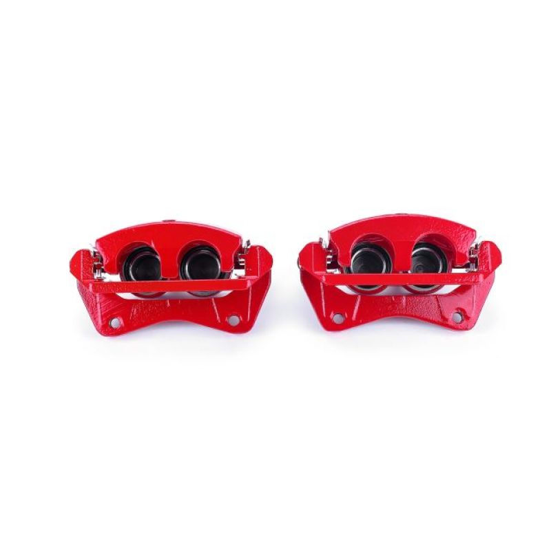 Power Stop 09-15 Honda Pilot Front Red Calipers w/Brackets - Pair Brake Calipers - Perf PowerStop